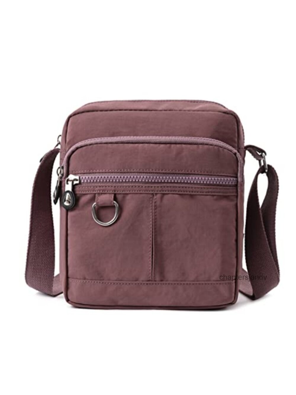 Waterproof Nylon Crossbody Bag Handbag Shoulder Bag Multi-Pocket Travel Purse